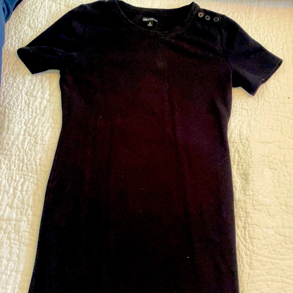 Short sleeved cotton dress